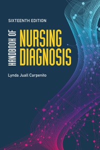 Cover image: Handbook of Nursing Diagnosis 16th edition 9781284197976