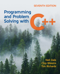 Imagen de portada: Programming and Problem Solving with C 7th edition 9781284157321
