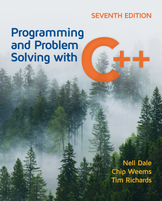 Cover image: Programming and Problem Solving with C++ 7th edition 9781284157321
