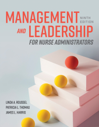 Omslagafbeelding: Management and Leadership for Nurse Administrators 9th edition 9781284249286
