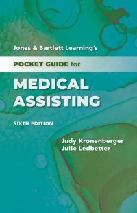 Omslagafbeelding: Jones & Bartlett Learning's Pocket Guide for Medical Assisting 6th edition 9781284256697