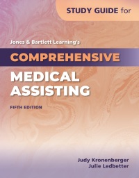 Imagen de portada: Study Guide for Jones & Bartlett Learning's Comprehensive Medical Assisting 5th edition 9781284618730