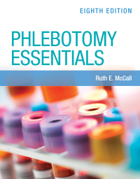 Omslagafbeelding: Phlebotomy Essentials with Navigate Premier Access 8th edition 9781284263480