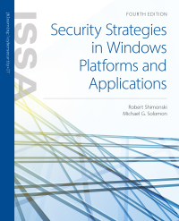 Cover image: Security Strategies in Windows Platforms and Applications 4th edition 9781284281958