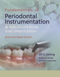 Imagen de portada: Fundamentals of Periodontal Instrumentation and Advanced Root Instrumentation, Enhanced 8th edition 9781284456752