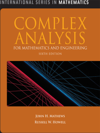 Cover image: Complex Analysis for Mathematics and Engineering 6th edition 9781449604455