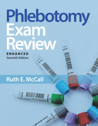 Imagen de portada: Phlebotomy Exam Review, Enhanced Edition 7th edition 9781284210170