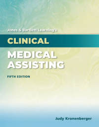 Cover image: Jones & Bartlett Learning's Clinical Medical Assisting 5th edition 9781284208757
