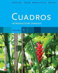 Cover image: Cuadros Student Text, Volume 1 of 4: Introductory Spanish 1st edition 9781133924159