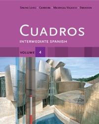 Cover image: Cuadros Student Text, Volume 4 of 4: Intermediate Spanish 1st edition 9781133924234