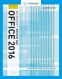 Cover image: Illustrated Microsoft®Office 365 & Office 2016 1st edition 9781305876026