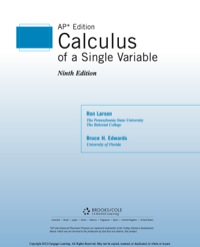 Cover image: Calculus Single Variable AP Edition 9th edition 9780547212906