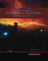 Cover image: A First Course in Differential Equations with Modeling Applications 10th edition 9781285233246