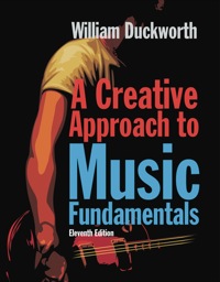Cover image: A Creative Approach to Music Fundamentals 11th edition 9781133976806