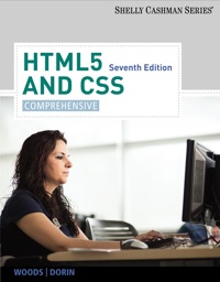 Cover image: HTML5 and CSS 7th edition 9781285296685
