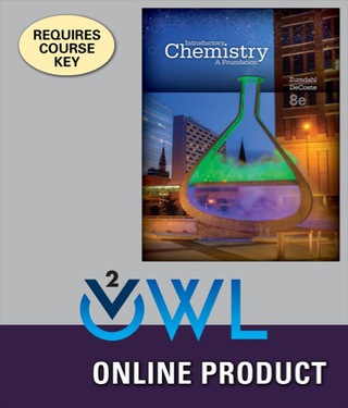 Cover image: OWLv2 for Zumdahl/DeCoste's Introductory Chemistry: A Foundation, 8th Edition, [Instant Access], 1 term (6 months) 8th edition 9781285458045