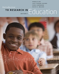 Cover image: Introduction to Research in Education 9th edition 9781133596745
