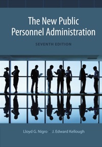 Cover image: The New Public Personnel Administration 7th edition 9781285539973