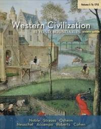 Cover image: Western Civilization: Beyond Boundaries, Volume I: to 1715 7th edition 9781133602729