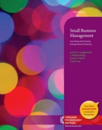 Cover image: MindTap Management for Longenecker/Petty/Palich/Hoy's Small Business Management 17th edition 9781285515885