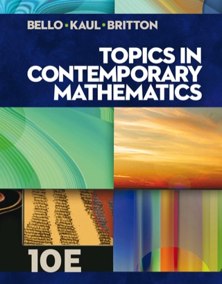 Imagen de portada: Topics in Contemporary Mathematics 10th edition 9781285624945