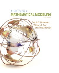 Cover image: A First Course in Mathematical Modeling 5th edition 9781285689753