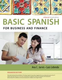 Cover image: Basic Spanish for Business and Finance Enhanced Edition 2nd edition 9781285052236