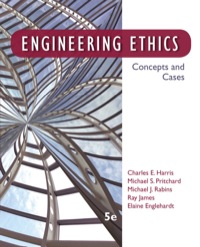 Cover image: Engineering Ethics: Concepts and Cases 5th edition 9781133934684