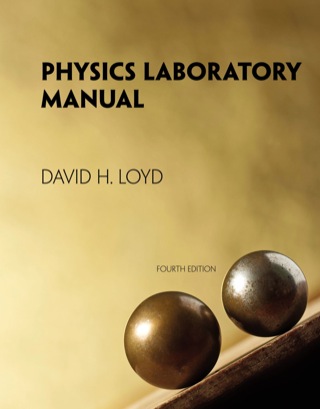 Imagen de portada: Physics Laboratory Manual 4th edition 9781285650043