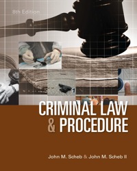 Cover image: Criminal Law and Procedure 8th edition 9781285690292