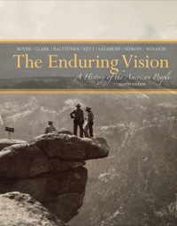 Cover image: The Enduring Vision: A History of the American People 8th edition 9781133944522