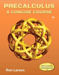Imagen de portada: Precalculus: A Concise Course 3rd edition 9781133960744