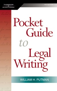 Cover image: The Pocket Guide to Legal Writing 1st edition 9781401865979