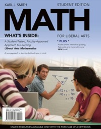 Cover image: MATH for Liberal Arts 1st edition 9781439047026
