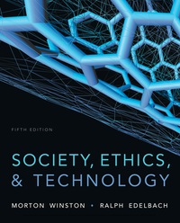 Cover image: Society, Ethics, and Technology 5th edition 9781133943556