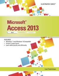 Cover image: Microsoft Access 2013: Illustrated Brief 1st edition 9781285813400