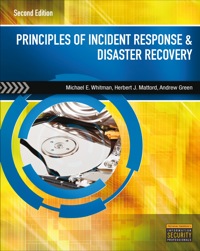 Cover image: Principles of Incident Response and Disaster Recovery 2nd edition 9781285814698