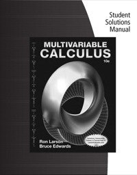 Cover image: Student Solutions Manual for Larson/Edwards's Multivariable Calculus 10th edition 9781285085753