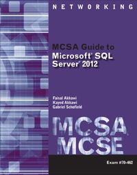 Cover image: MCSA Guide to Microsoft SQL Server 2012 (Exam 70-462) 1st edition 9781133131076