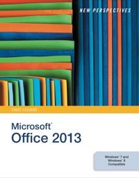 Cover image: New Perspectives on MicrosoftOffice 2013, First Course 1st edition 9781285167640