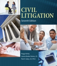 Cover image: MindTap Paralegal for Kerley/Hames, J.D./Sukys, J.D.'s Civil Litigation 7th edition 9781285861371
