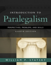 Cover image: MindTap Paralegal for Statsky's Introduction to Paralegalism: Perspectives, Problems and Skills, 8th Edition, [Instant Access], 1 term (6 months) 8th edition 9781305254541