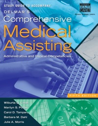 Cover image: Study Guide for Lindh/Pooler/Tamparo/Dahl/Morris' Delmar's Comprehensive Medical Assisting 5th edition 9781133603016