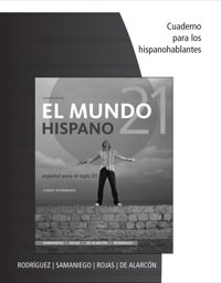 Cover image: El mundo 21 hispano  Cuaderno para los hispanohablantes 2nd edition 9781285053622