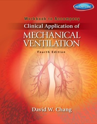 Cover image: Clinical Application of Mechanical Ventilation 4th edition 9781111539672
