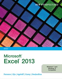 Cover image: New Perspectives on Microsoft Excel 2013, Brief 1st edition 9781285169392
