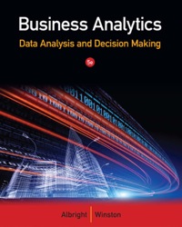 Cover image: Business Analytics: Data Analysis & Decision Making 5th edition 9781305180819