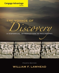 Cover image: Cengage Advantage Series: Voyage of Discovery: A Historical Introduction to Philosophy 4th edition 9781305156678