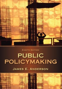 Cover image: Public Policymaking 8th edition 9781285735283