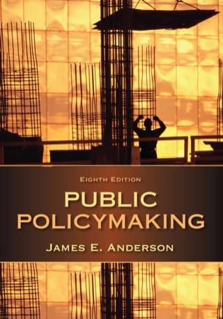 Cover image: Public Policymaking 8th edition 9781285735283